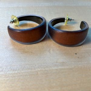 Alexis Bittar rust hoops